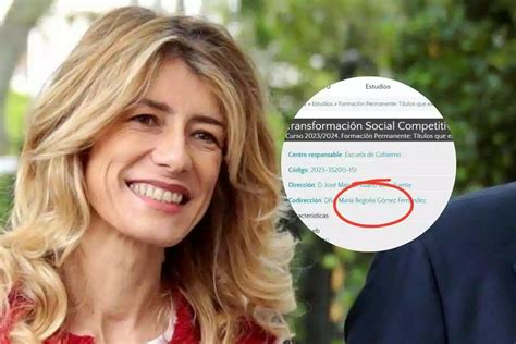 Begoña Gómez Pierde Su Máster A Un Mes De Declarar Como Investigada