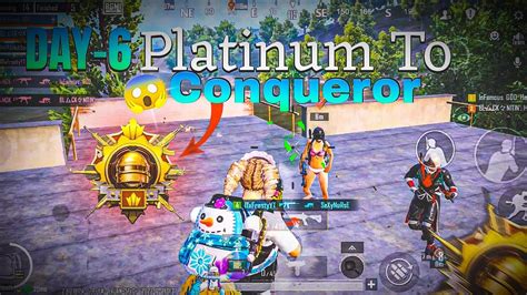 Day Platinum To Conqueror Bgmi Season Rank Pushsamsung A A