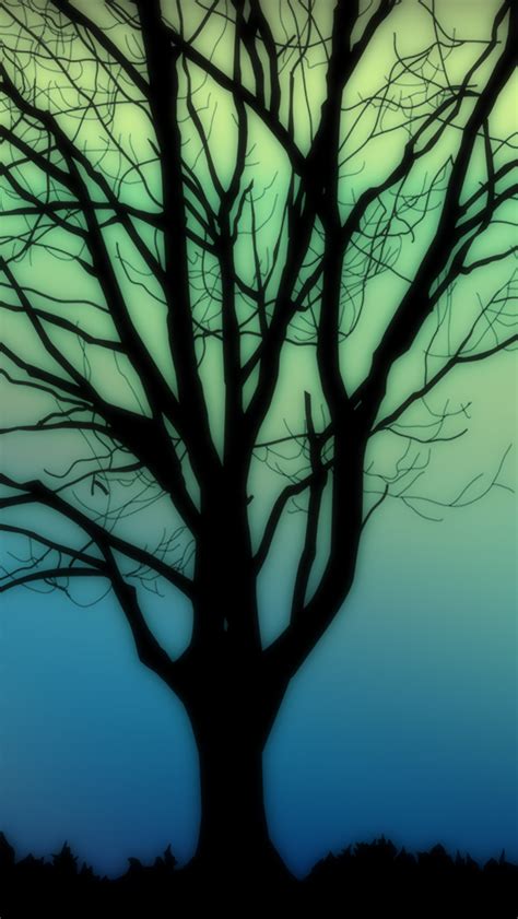 Tree Silhouette Wallpaper - WallpaperSafari