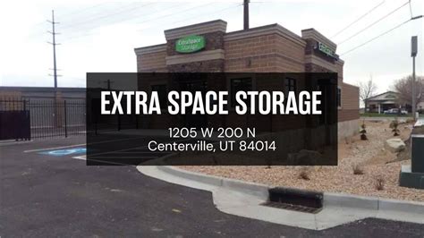 Storage Units In Centerville Ut On W N Extra Space Storage Youtube