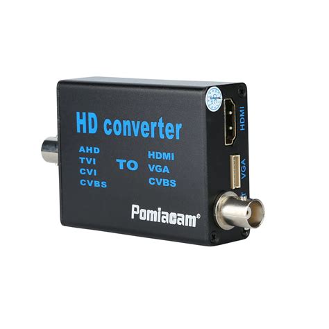 BNC To HDMI Converter High Definition Video Signal Converter AHD TVI