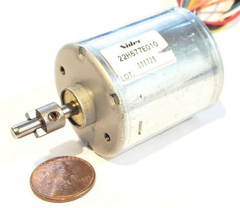 Used Nidec H Brushless Motor V Dc Phase Pole Rpm