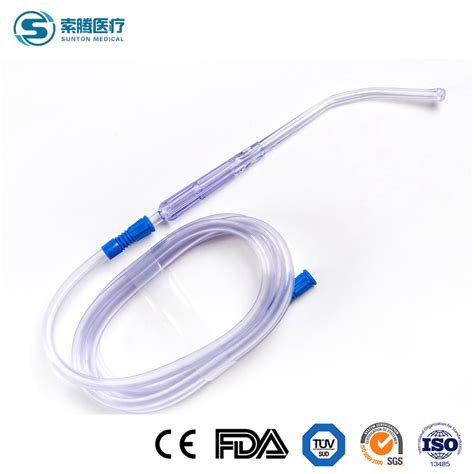 Sunton Disposable Surgical Suction Connecting Tube With Yankauer Handle