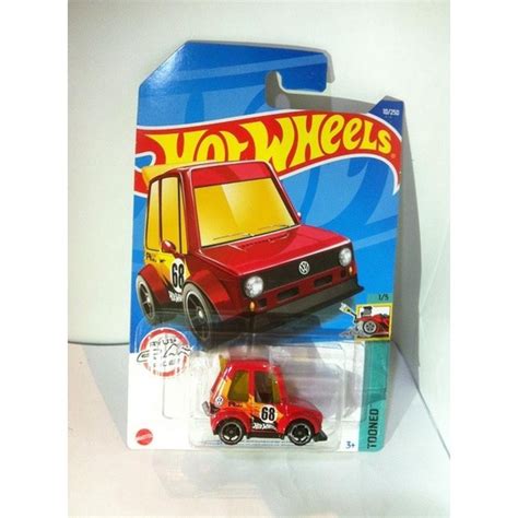 Hot Wheels 2022 Tooned Tooned Volkswagen Golf Mk1 Red Gloss MATTEL Shopee Malaysia