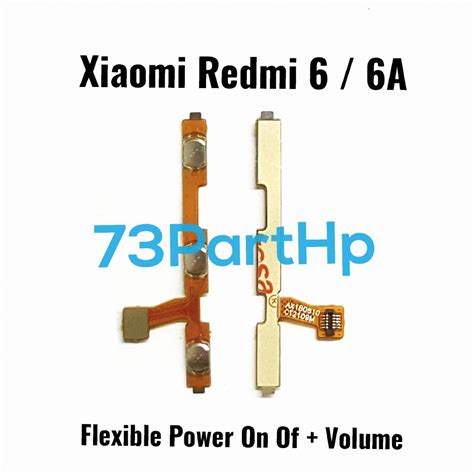 Flexible Konektor Volume Power On Of Xiaomi Redmi A Fleksibel