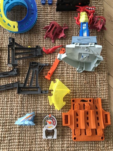 Ogromny Zestaw Hot Wheels Tor P Tla Track Builder Nap D Wyrzutnia Serock Olx Pl