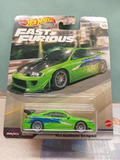 Hot Wheels Mitsubishi Eclipse Fast Furious Rychle a zběsile Aukro