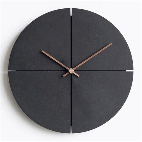 Reloj De Pared De Madera Minimalista Para El Hogar Relojes De Pared De