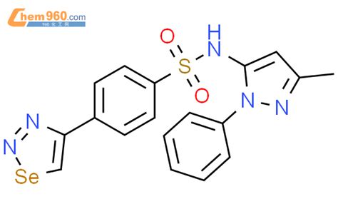 494190 27 1 Benzenesulfonamide N 3 Methyl 1 Phenyl 1H Pyrazol 5 Yl 4