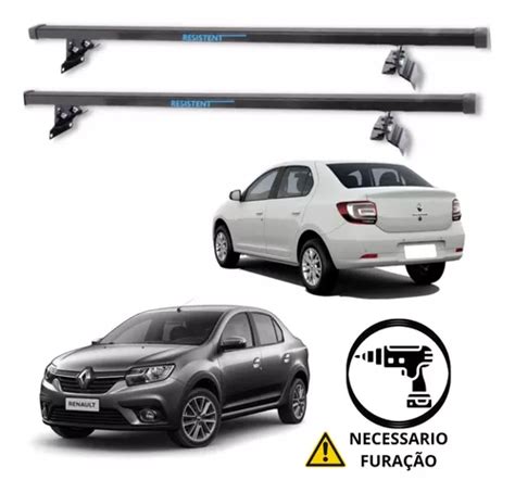 Rack De Teto Bagageiro Renault Logan 2021 2022 2023 2024 Parcelamento