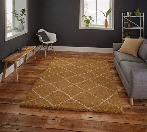 Think Rugs Royal Nomadic Yellow X Amazon Co Uk