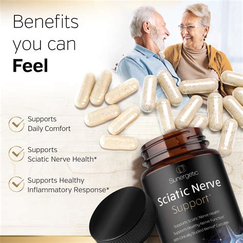 Premium Sciatic Nerve Support Pain Relief With Benfotaimine Ala