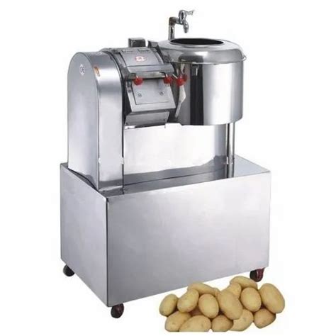 Automatic Stainless Steel Potato Slicer Machine 0 5 Hp At Rs 25500 In