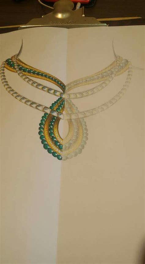 Angel Fok Jewelry Designer G Adl Kullan C N N Hand Sketch Jewellery