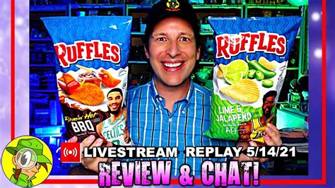 Ruffles FLAMIN HOT BBQ LIME JALAPEÑO Review Livestream Replay 5