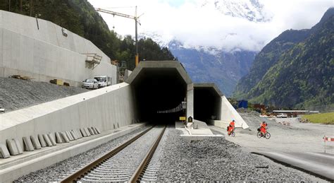 Gotthard Basistunnel Der Jahrhundertbau Der Spiegel