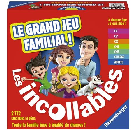 Règle du jeu Les Incollables Jeu éducatif