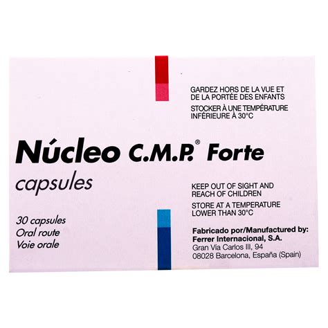 Comprar Nucleo Cmp Forte 30 Capsulas | Walmart Guatemala - Maxi ...
