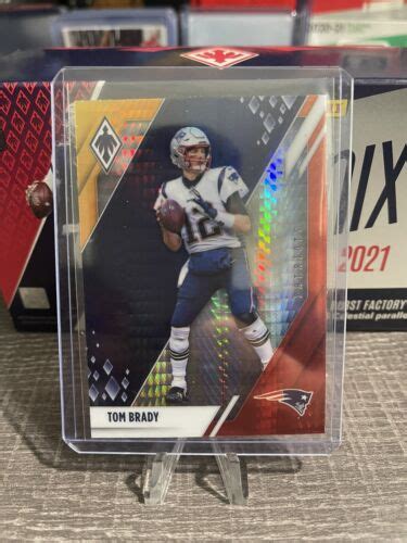 2021 Panini Phoenix Fanatics Fire Burst Tom Brady 84 Patriots Ebay