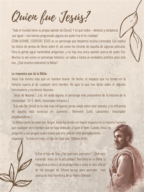 Quién es Jesucristo según la Biblia Quien es jesus Profecias de la