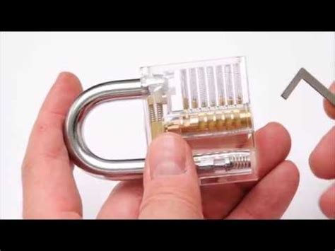 Closeup On How Lock Picking Works YouTube