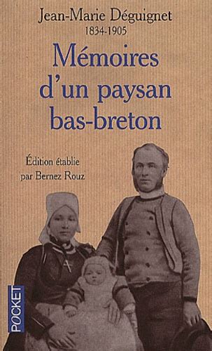 M Moires D Un Paysan Bas Breton De Jean Marie D Guignet Poche Livre