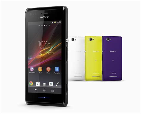 Sony Xperia M Un Smartphone Pouces Dual Sim Et Nfc Pour Petit Budget