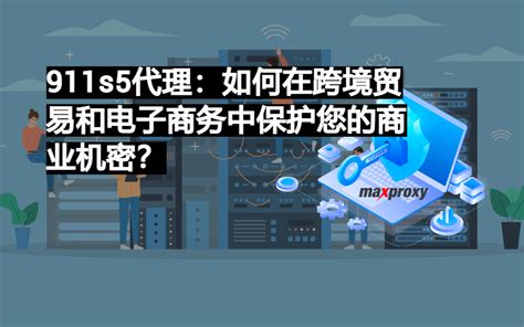 911s5代理：如何在跨境贸易和电子商务中保护您的商业机密？ 最好的海外私人代理服务器提供商 Maxproxy