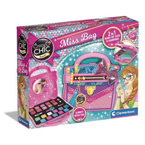 Clementoni Crazy Chic Miss Bag Trousse Set Trucchi Bambina