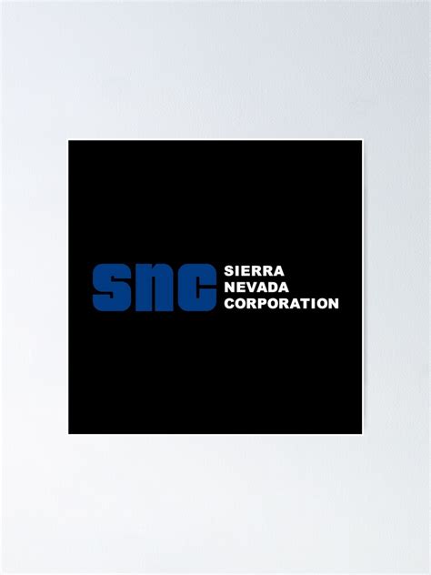 "Copy of Sierra Nevada Corporation logo" Poster for Sale by ...