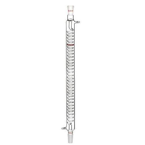 Borosilicate Glass Graham Condenser With 24 40 Joint 500mm Jacket