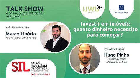 Talk Show Investir Em Im Veis Quanto Dinheiro Necessito Para Come Ar