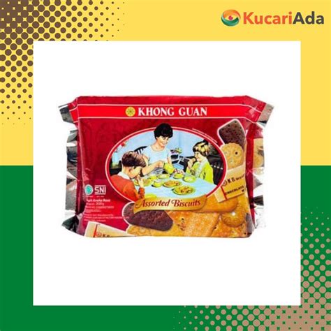 Jual Biskuit Khong Guan Assorted Biscuits 300gram Shopee Indonesia