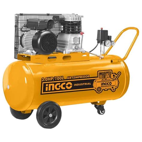 COMPRESOR DE AIRE 3HP 100L CON BANDA INGCO Gala Importaciones