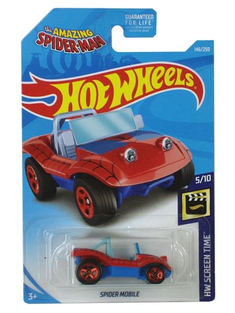 HOT WHEELS INCROYABLE Spider Man Spider Mobile échelle voiture de