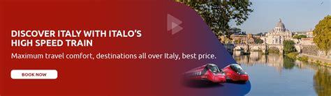 Italo Italian High Speed Train Book No Service Fee Italotreno