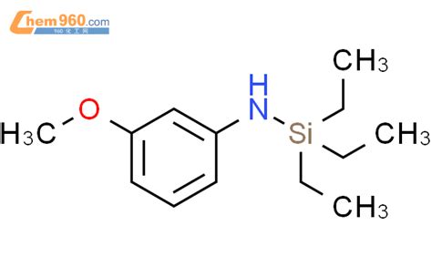 906091 89 2 Silanamine 1 1 1 triethyl N 3 methoxyphenyl 化学式结构式分子式