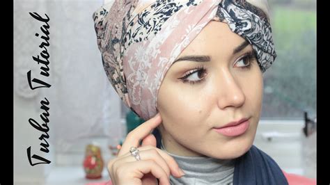 Turban Tutorial Square Scarf Side Twist Nabiilabee Youtube