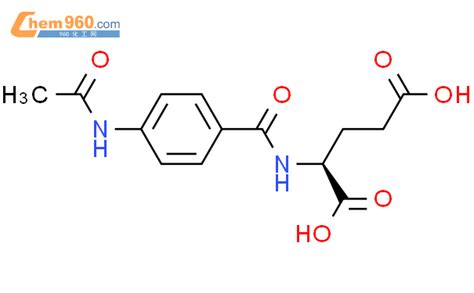 60474 41 1 N 4 乙酰氨基 苯甲酰基 L 谷氨酸化学式结构式分子式mol 960化工网