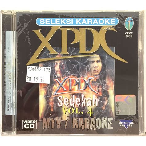 Xpdc Sedekah Vol Mtv Karaoke Vcd Shopee Malaysia