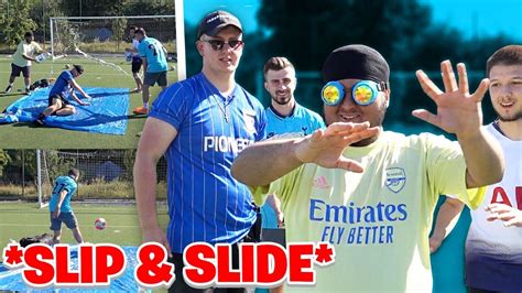 Extreme Slip N Slide Football Ft Offsiders Youtube