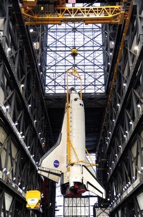 Nasa Preparing Space Shuttle Atlantis Her Editorial Stock Photo Stock