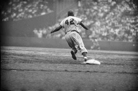 Jackie Robinson Brooklyn Dodgers 1949 Photographic Print For Sale