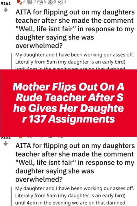 Mother Flips Out On A Rude Teacher After She Gives Her Daughter 137