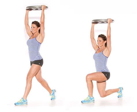 Overhead Split Squat