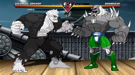 Solomon Grundy Vs Doomsday Highest Level Incredible Epic Fight Youtube