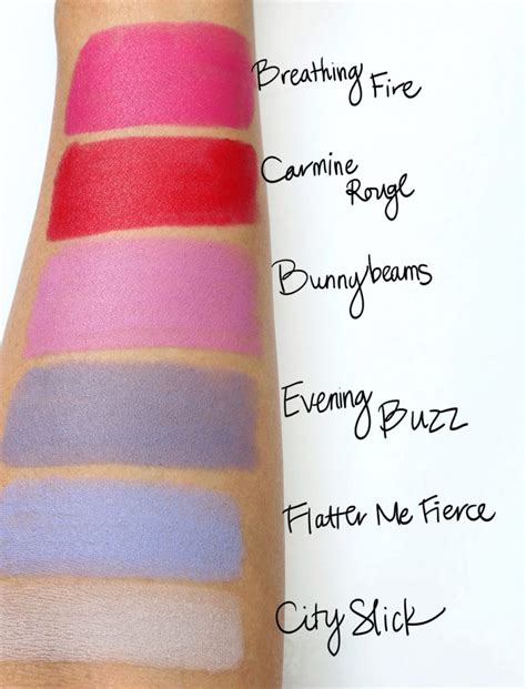 The Mac Colour Rocker Collection Swatches And Tempered Two Toned Lips Makeup And Beauty Blog