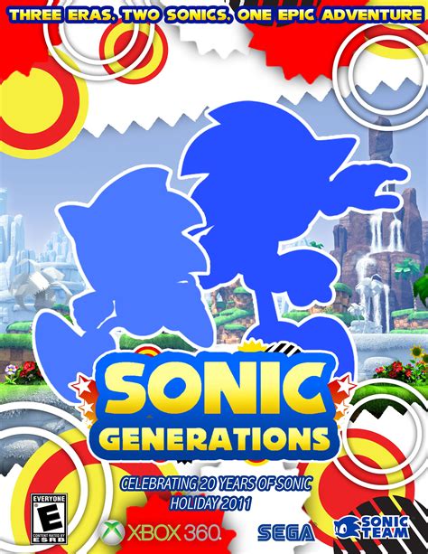 Sonic Generations Vector Poster by Sophia Yacoby via Photoshop | Sonic ...