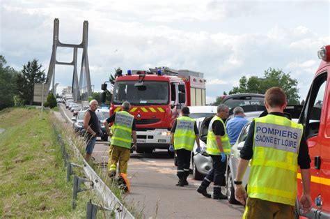 Bourgogne Faits divers Un carambolage entre 5 voitures en Saône et Loire