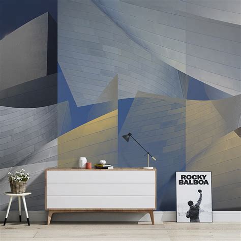 Custom Mural Wallpaper Modern Abstract Geometric Pattern Bvm Home